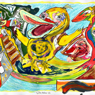 Un ave psíquica se posa